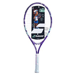 Raquete de Tenis Babolat FLY Roxo e Azul 23
