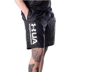 Short Under Armour Woven Emboss - Preta