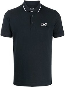 Camiseta Polo Lisa Emporio Armani EA7
