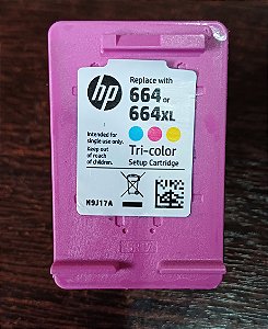 Cartucho hp 664 Color