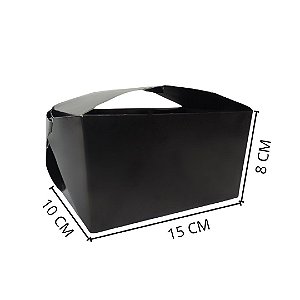 Caixa box- impermeável - 15x10x8 cm - pacote com 50 unidades