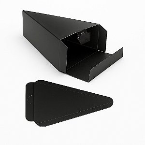 Embalagem Para Temaki - 15 cm x 10,5 cm x 5,5 cm - Impermeável Com Berço - 50 unidades