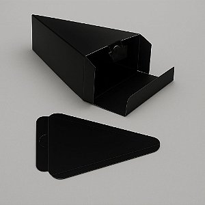 Embalagem Para Temaki - 15 cm x 10,5 cm x 5,5 cm - Impermeável Com Berço - 50 unidades