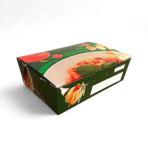 Caixa Para Massas 500 ML - 11,5x16x5 cm - 50 Unidades