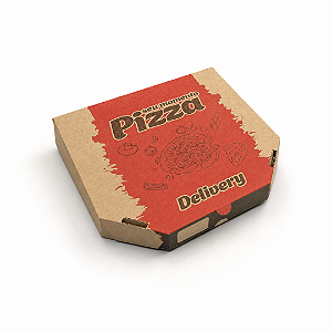 Caixa de Pizza 35x35 Kraft - Embalagem para Delivery C/ 25 Un