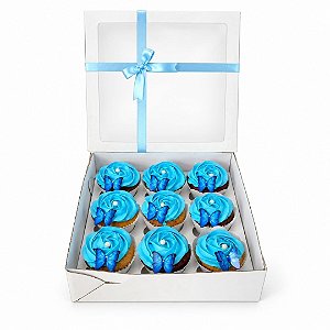Embalagem Para Cupcake - Berço Para 9 Unidades - Pacote 10 Un.