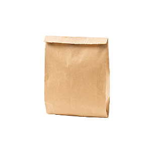 Saco Kraft - Delivery P - 50 Unidades - 11x20x26 cm.
