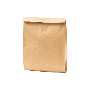 Saco Kraft - Delivery G - 50 Unidades - 14x23x40 cm.