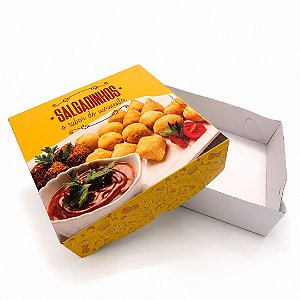 Embalagem Para Salgados - 40x39x6 cm (10 unidades)
