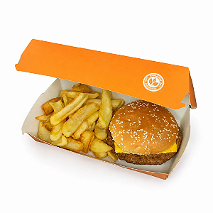 Hamburgueira Estilo Hot Dog - 21x10,5x7,5 cm (130 unidades)
