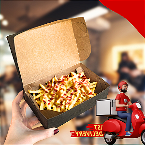 Caixa Porção Delivery - 50 unidades