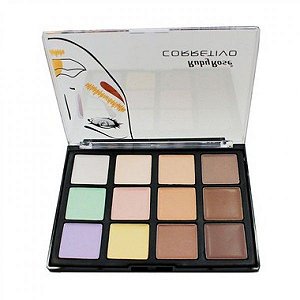 Paleta de Corretivo 12 cores Ruby Rose