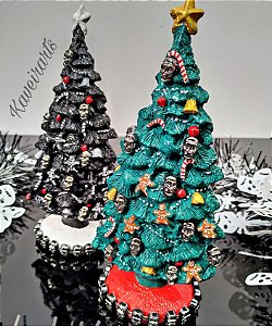 Árvore de Natal com Caveirinhas