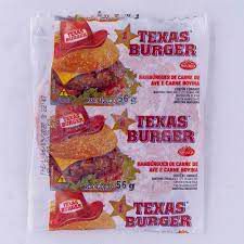 CARNE HAMBURGUER TEXAS 56G