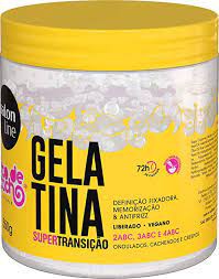 GELATINA CAP SALON LINE 550G SUPERTRANSIÇAO