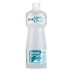 ALCOOL 70º SANTA CRUZ 1L