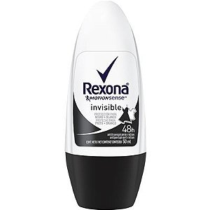 Desodorante Rexona Roll-On 50Ml Invisible Feminino