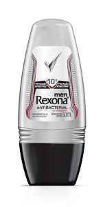 Desodorante Rexona Roll-On 50Ml Antibacterial Masculino