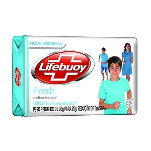 Sabonete Lifebuoy Antibacteriano 85G Fresh