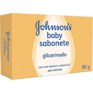 SABONETE JOHNSONS BABY 80G GLICERINADO