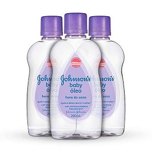 OLEO JOHNSONS BABY 200ML HORA DO SONO