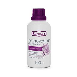 REMOVEDOR FARMAX 100ML CHEIRINHO DE UVA