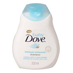 SHAMPOO DOVE BABY 200ML HIDRATAÇAO ENRIQUECIDA