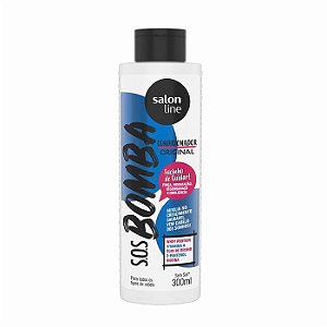 CONDICIONADOR SALON LINE 300ML SOS BOMBA