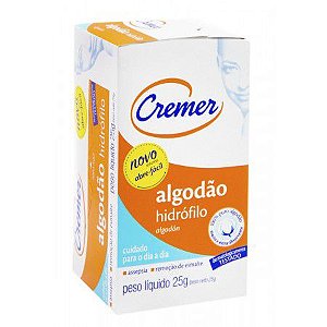 ALGODAO CREMER 25G HIDROFILO