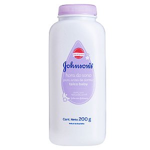 TALCO JOHNSONS BABY 200G HORA DO SONO