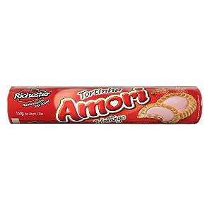 BISCOITO RICHESTER 150G AMORI TORTINHAS MORANGO