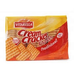 BISCOITO VITARELLA 350G CREAM CRACK CROCKS TRADICIONAL