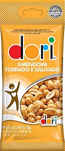 AMENDOIM DORI 70G SALGADO