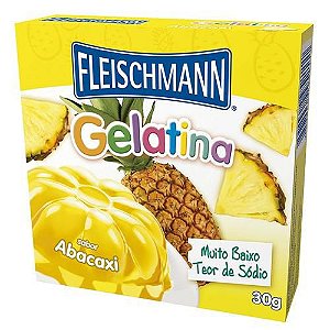 GELATINA FLEISCHMANN 20G ABACAXI