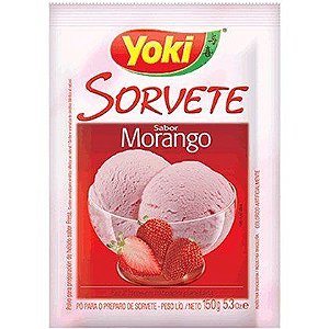 PO P/SORVETE YOKI 150G MORANGO