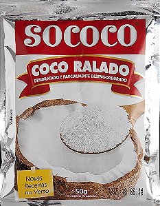 COCO RALADO 50G SOCOCO