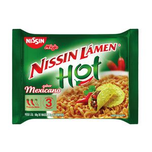 MACARRAO INSTANTANEO NISSIN 85G HOT MEXICANO