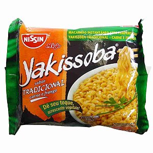 MACARRAO INSTANTANEO NISSIN 87G YAKISSOBA TRADICIONAL