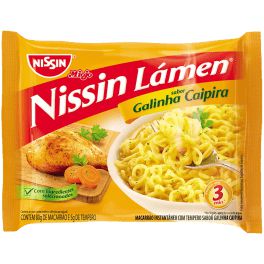 MACARRAO INSTANTANEO NISSIN 85G GALINHA CAIPIRA