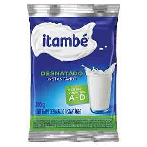 LEITE PO ITAMBE 200G DESNATADO INSTANTANEO