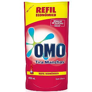 Tira Manchas Omo 450Ml Roupas Coloridas Sache