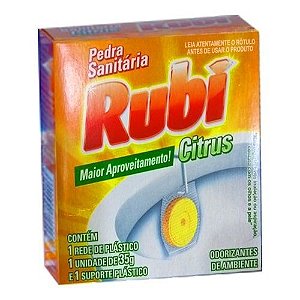 PEDRA SANITARIA RUBI 35G CITRUS