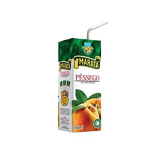 SUCO MARATA 200ML PESSEGO