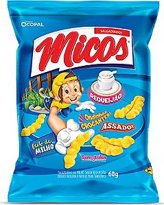 SALGADINHO MICOS 45G REQUEIJAO