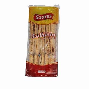 BISCOITO SOARES 270G FOLHADO GOIABA