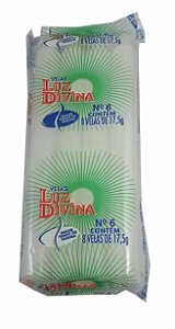 VELA LUZ DIVINA 160G Nº6 BRANCA