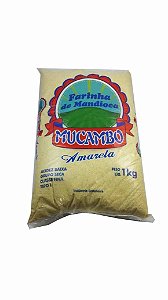 FARINHA DE MANDIOCA MUCAMBO AMARELA 1KG