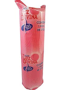 VELA LUZ DIVINA 7 DIAS 270G ROSA