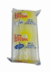 VELA LUZ DIVINA Nº3 BRANCA