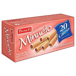 ROLINHO WAFER MINUETO 40G MORANGO